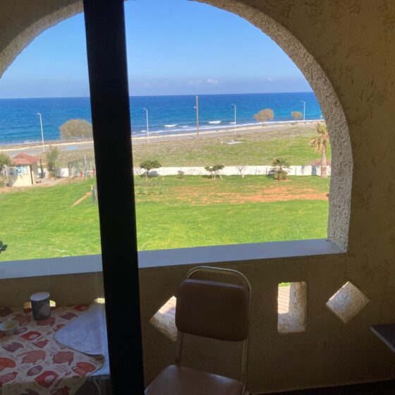 Balkon mit Meerblick